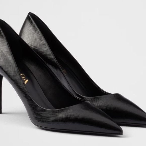 Prada Patent Saffiano leather pumps (calf skin) - Picture 5 of 5